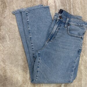 J. Crew Essential Straight Blue Jeans